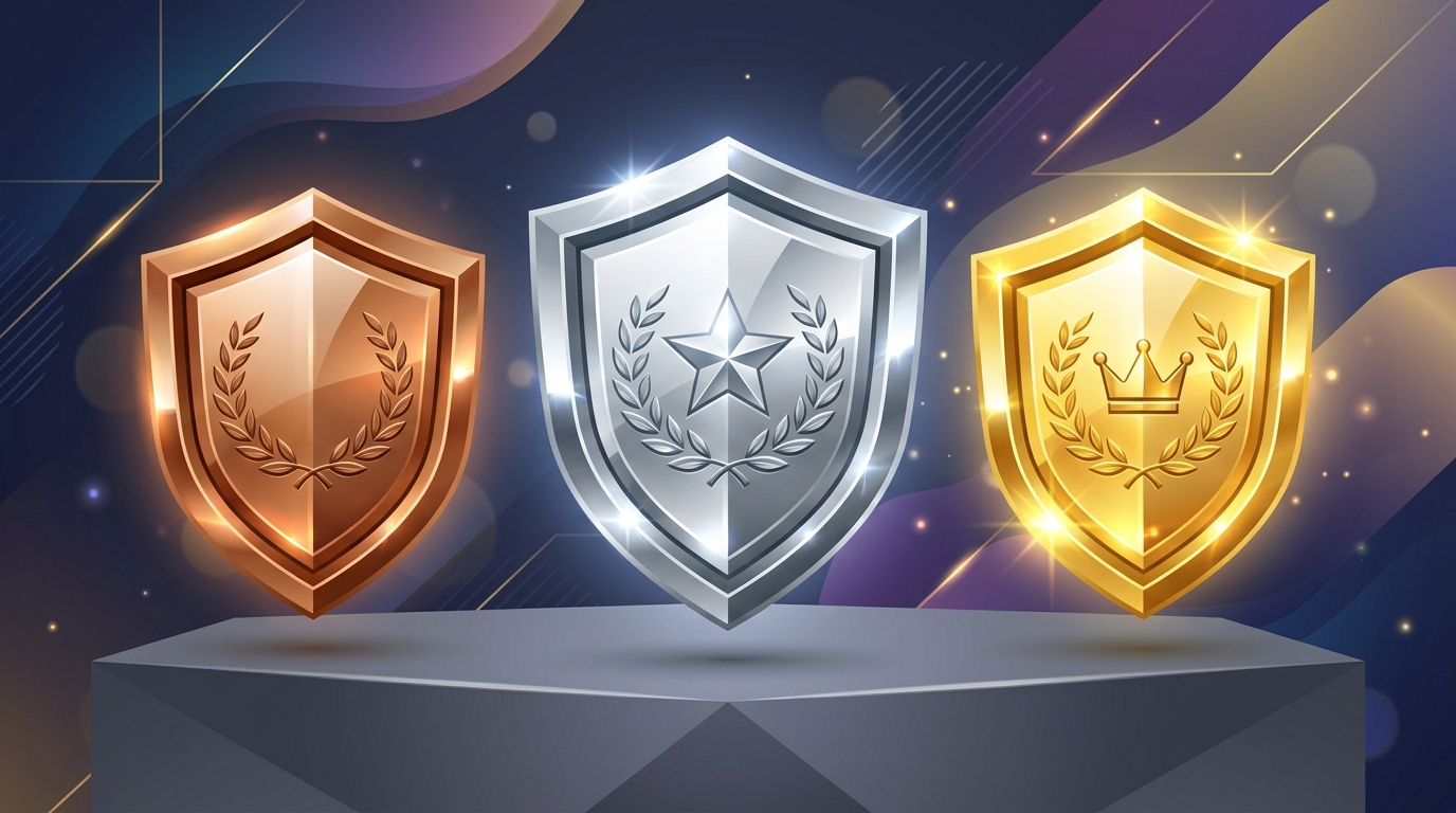 License Tiers Badges Overview